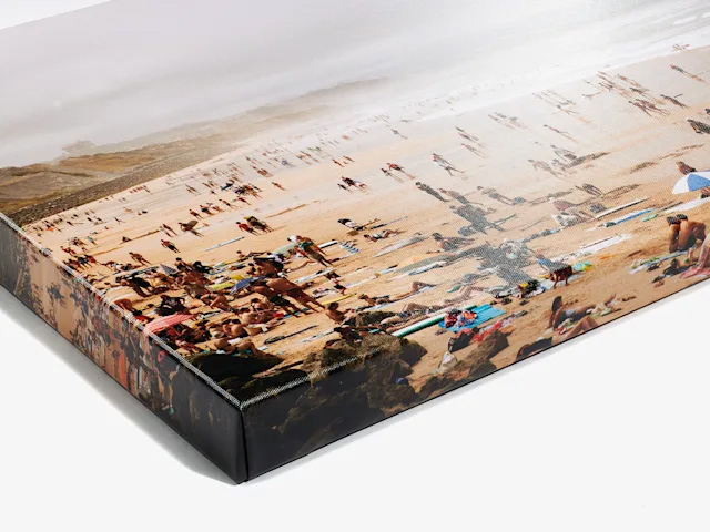 Glossy Canvas On Stretcher Frame