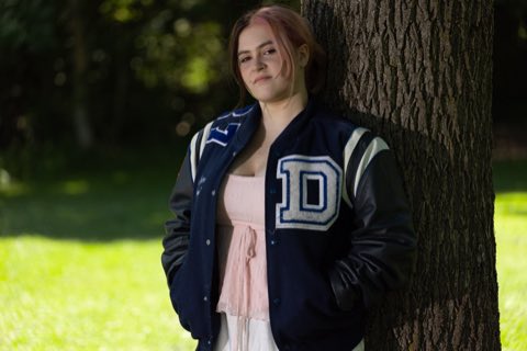 Southeast Michigan senior portrait of Peyton, high school Class of 2027